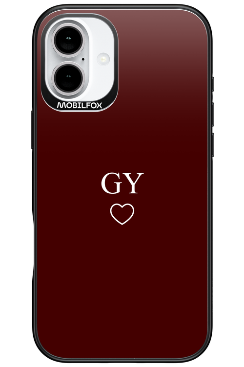 GY Burgundia 2.0 - Apple iPhone 16 Plus