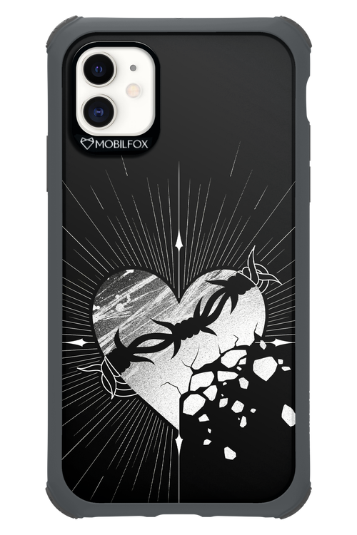Fehér Szív 2.0 - Apple iPhone 11
