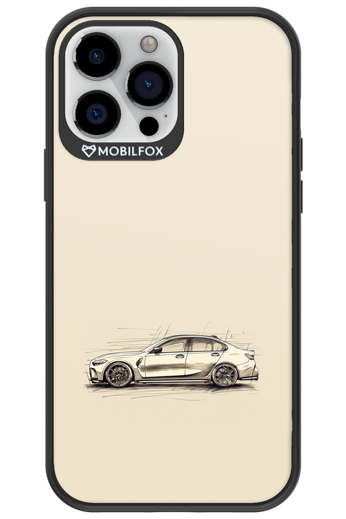 Sketch Car - Apple iPhone 13 Pro Max