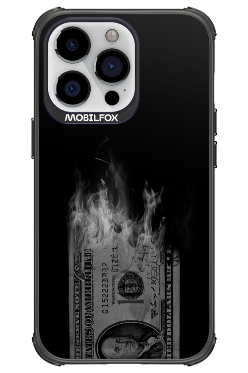 Money Burn B&W 2.0 - Apple iPhone 13 Pro