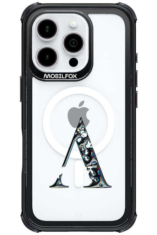 Azteca A Chrome Logo 2.0 - Apple iPhone 16 Pro