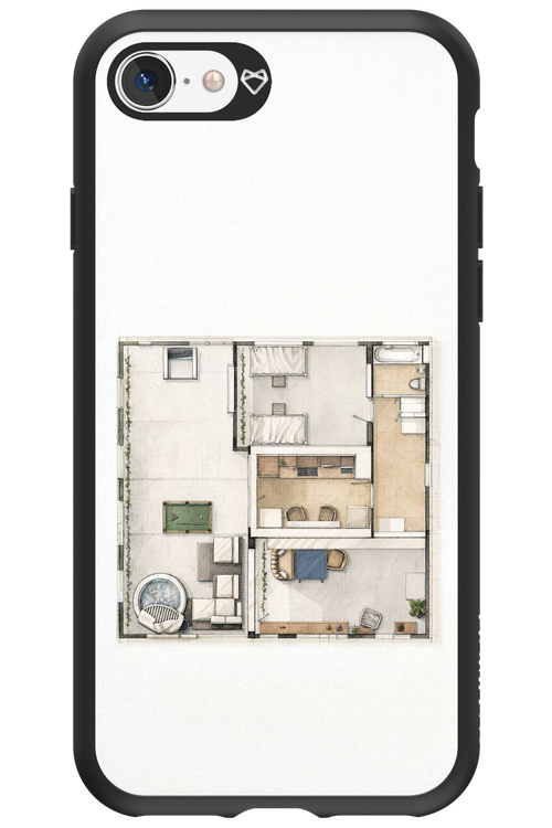House Sketch 2.0 - Apple iPhone 8