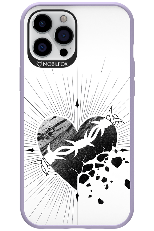 Fekete Szív - Apple iPhone 12 Pro Max