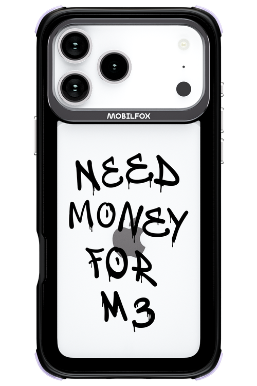 Need M3 Transparent Black - Apple iPhone 17 Pro Max