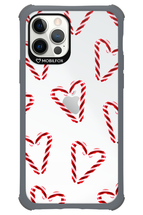 Candy Cane Hearts - Apple iPhone 12 Pro