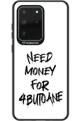 Need Money For Butoane Black - Samsung Galaxy S20 Ultra 5G