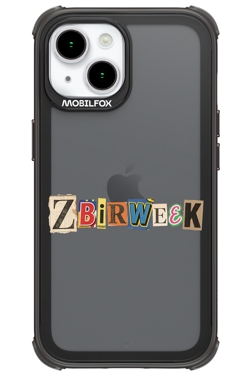 Zbirweek (transparent) 2.0 - Apple iPhone 15