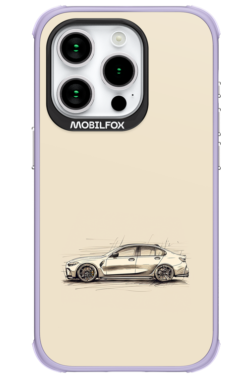 Sketch Car - Apple iPhone 15 Pro