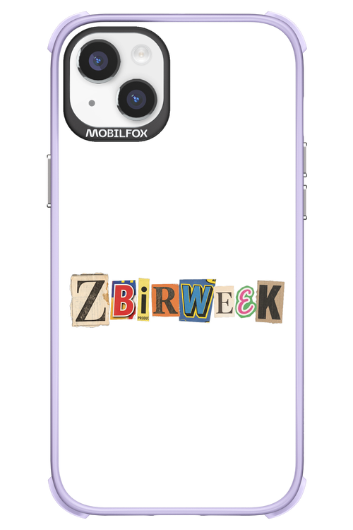 Zbirweek (white) 2.0 - Apple iPhone 14 Plus