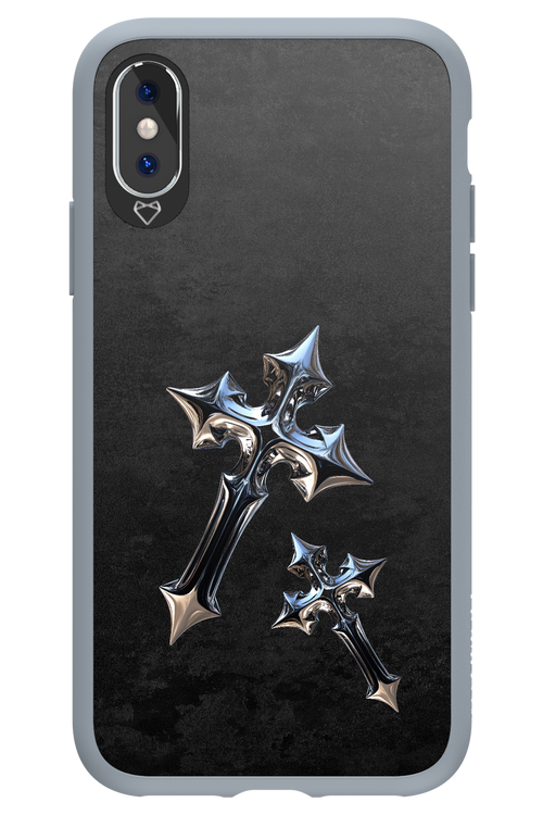 Chrome Crosses 2.0 - Apple iPhone XS