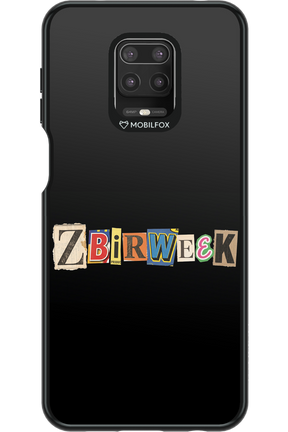 Zbirweek (black) 2.0 - Xiaomi Redmi Note 9 Pro
