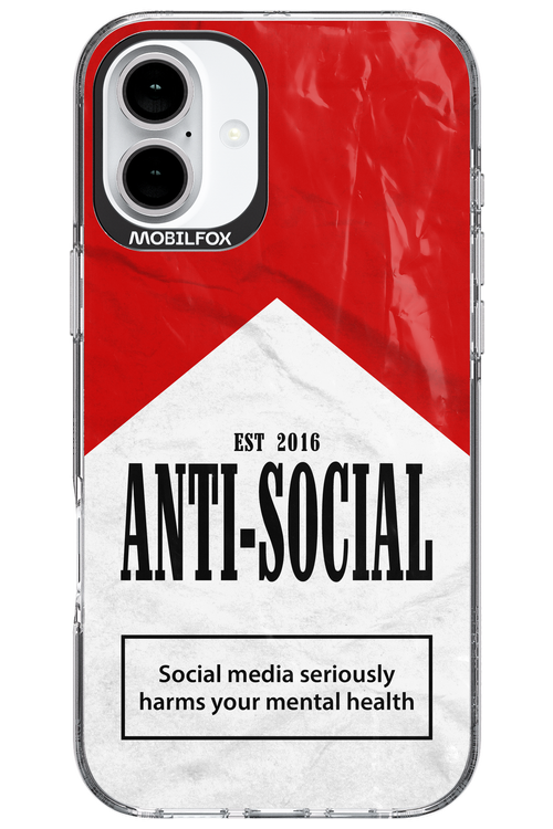 ANTI-SOCIAL II 2.0 - Apple iPhone 16 Plus