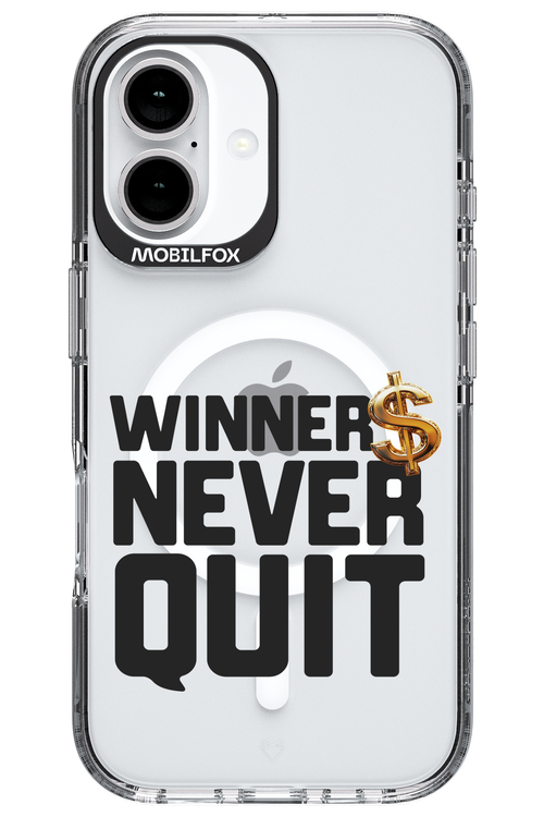 Winners Never Quit - Apple iPhone 16