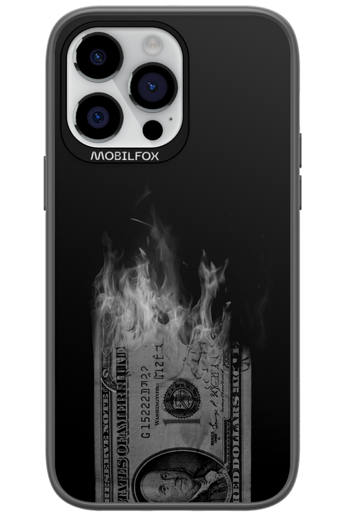 Money Burn B&W 2.0 - Apple iPhone 14 Pro Max