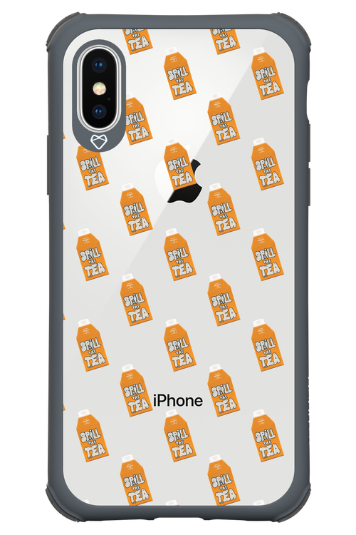 Yellow Tea Party Chaos - Apple iPhone X