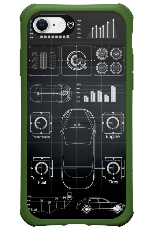 Cyber Grid - Apple iPhone 8