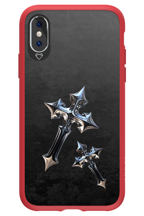 Chrome Crosses 2.0 - Apple iPhone XS