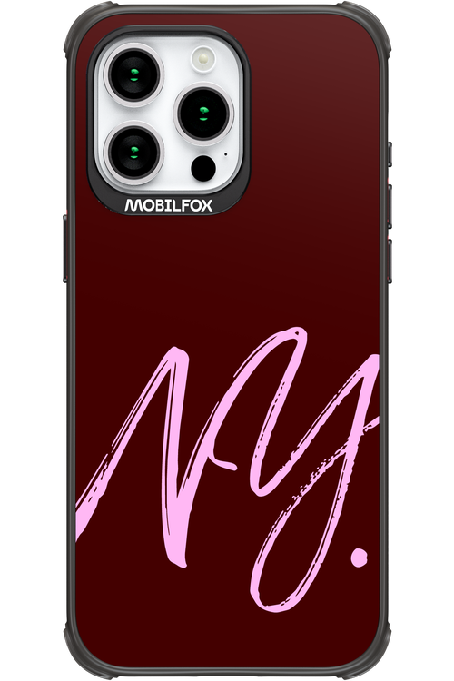 (Dark Blush) NY 2.0 - Apple iPhone 15 Pro Max