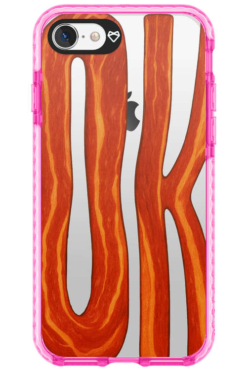 O K (Transparent) - Apple iPhone 7