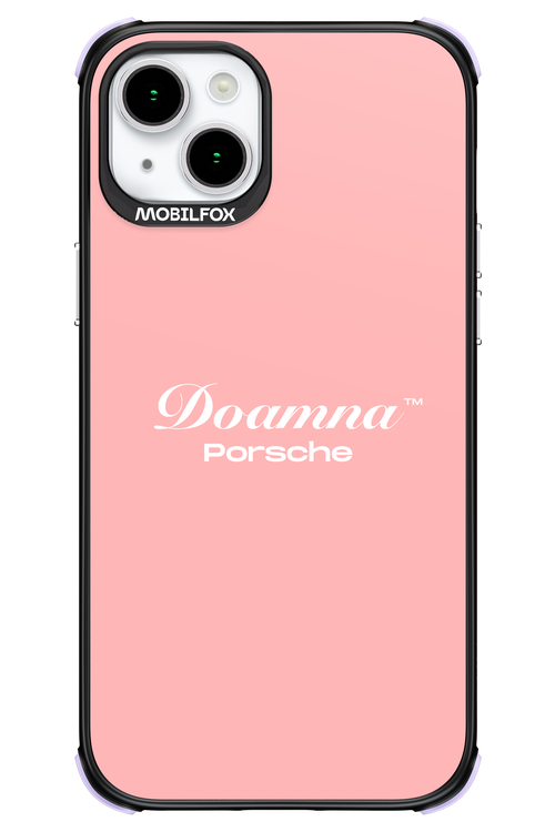 Doamna Porsche (pink) - Apple iPhone 15 Plus