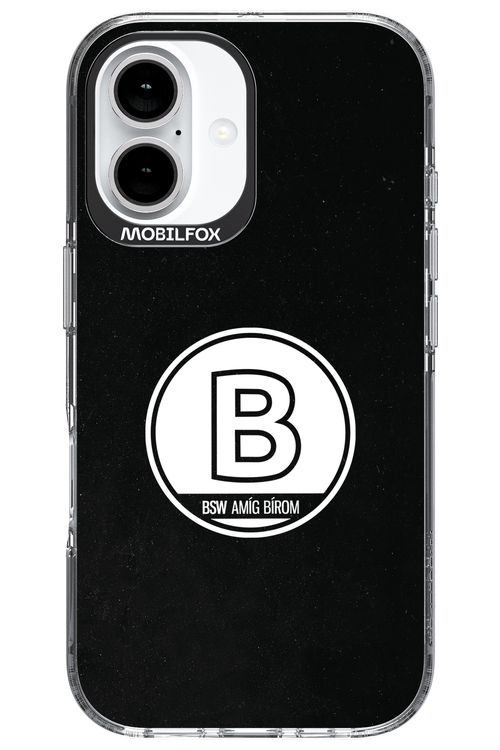 Amig bírom Black - Apple iPhone 16