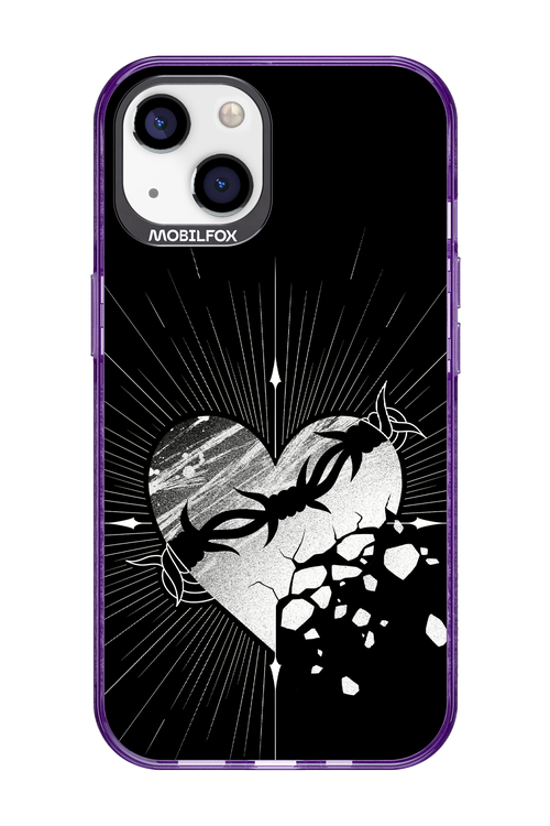 Fehér Szív - Apple iPhone 13