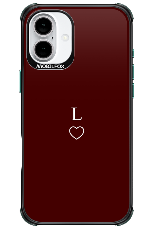 L Burgundia 2.0 - Apple iPhone 16 Plus