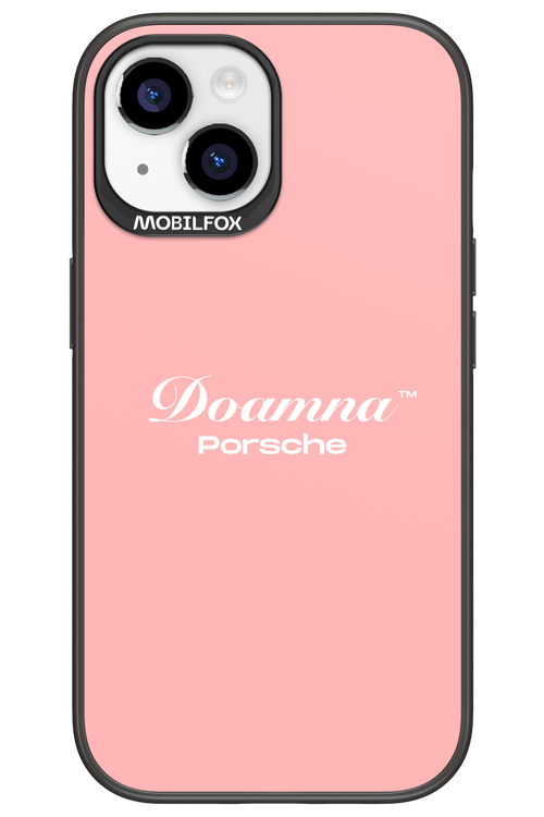 Doamna Porsche (pink) - Apple iPhone 15