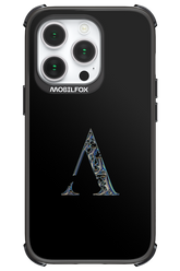 ⁠ ⁠Azteca A Chrome Logo - Apple iPhone 14 Pro