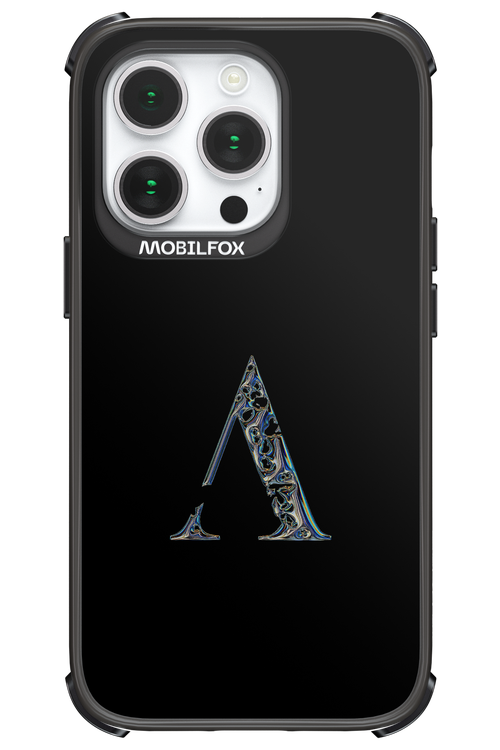 ⁠ ⁠Azteca A Chrome Logo - Apple iPhone 14 Pro