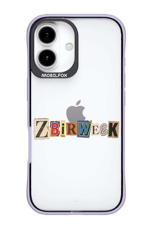 Zbirweek (transparent) 2.0 - Apple iPhone 17