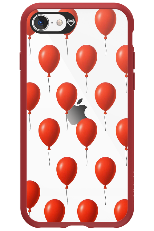 Red Balloons - Apple iPhone SE 2020