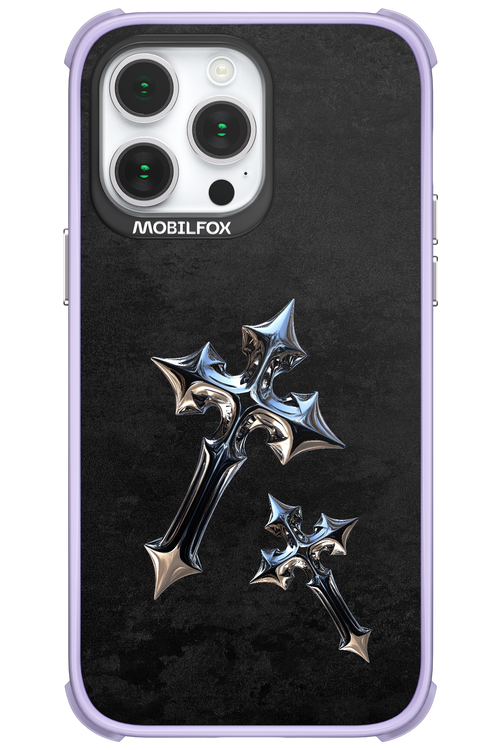 Chrome Crosses - Apple iPhone 14 Pro Max