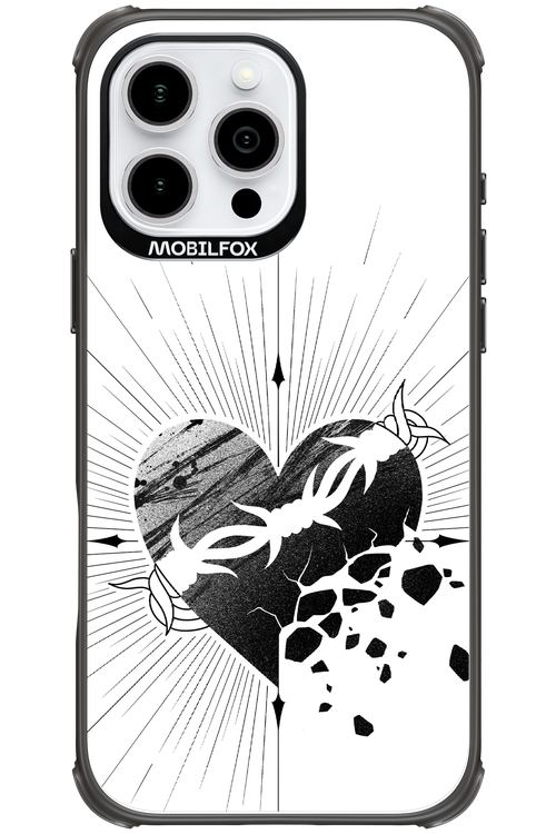 Fekete Szív - Apple iPhone 16 Pro Max