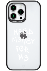 Need M3 Transparent White - Apple iPhone 15 Pro Max