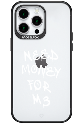 Need M3 Transparent White - Apple iPhone 15 Pro Max