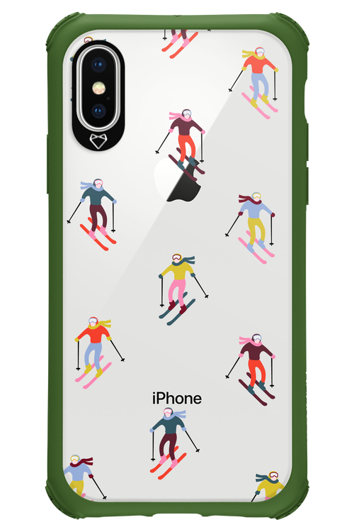 Snow Motion (Transparent) - Apple iPhone XS