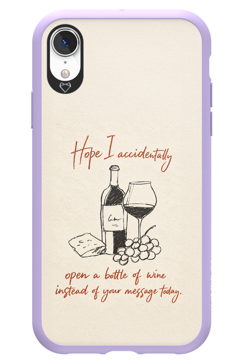 Bottle of wine 2.0 - Apple iPhone XR