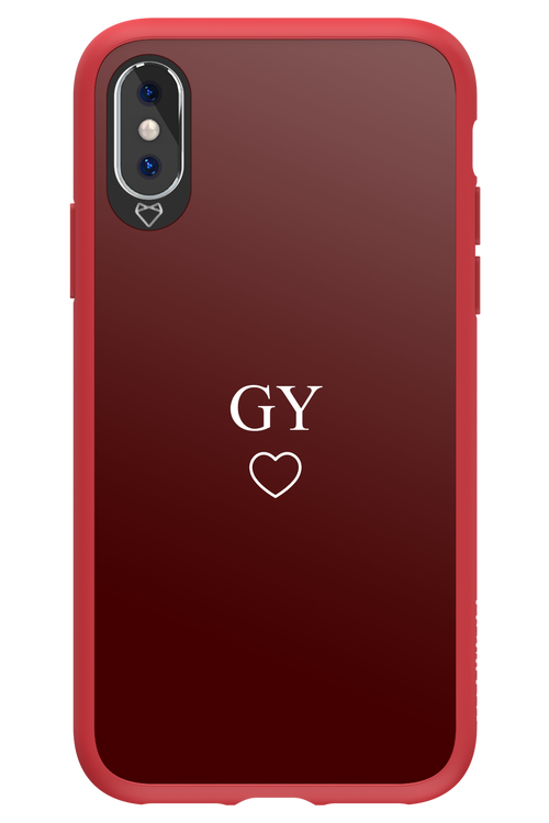 GY Burgundia 2.0 - Apple iPhone XS