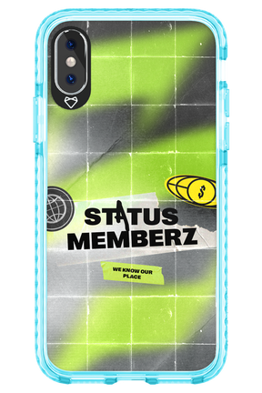 Status Memberz - Apple iPhone X