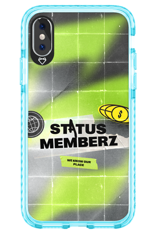 Status Memberz - Apple iPhone X