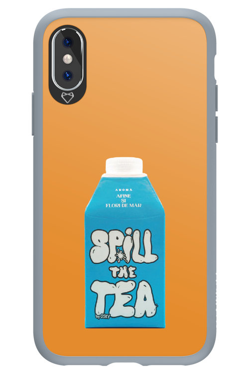 Blue Splash - Apple iPhone X