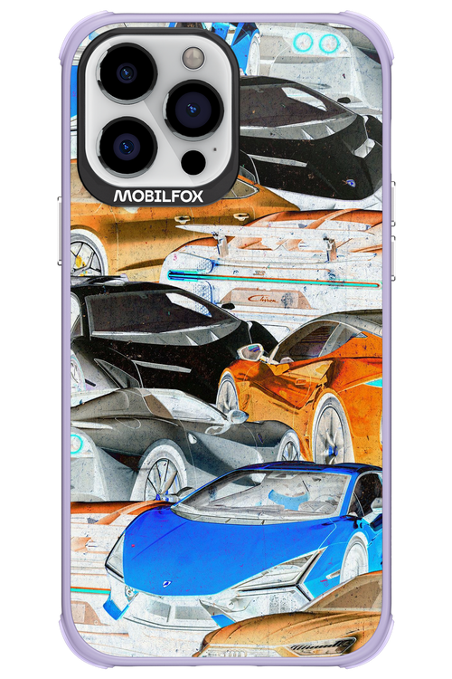 Car Montage Negative - Apple iPhone 13 Pro Max