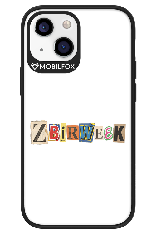 Zbirweek (white) 2.0 - Apple iPhone 13 Mini