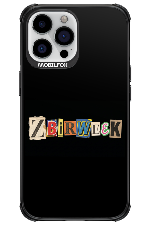 Zbirweek (black) 2.0 - Apple iPhone 13 Pro Max