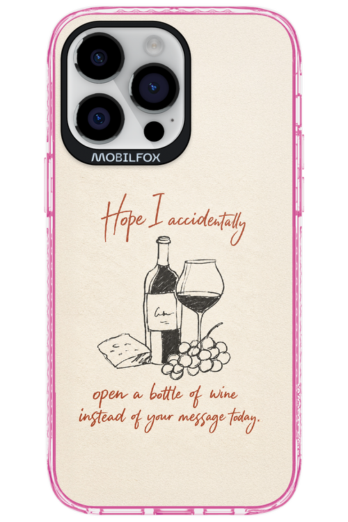 Bottle of wine 2.0 - Apple iPhone 14 Pro Max