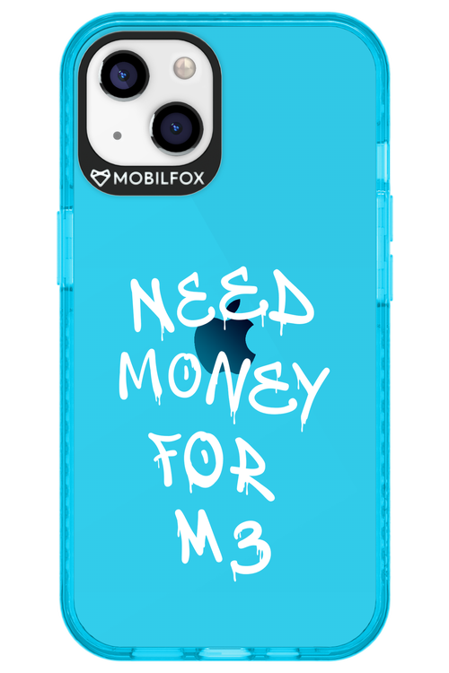 Need M3 Transparent White - Apple iPhone 13