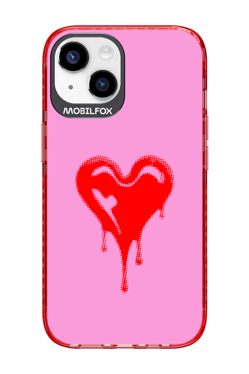 Heart Pink - Apple iPhone 14