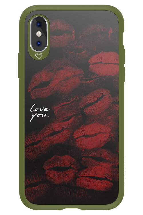 LOVE U BLACK 2.0 - Apple iPhone XS