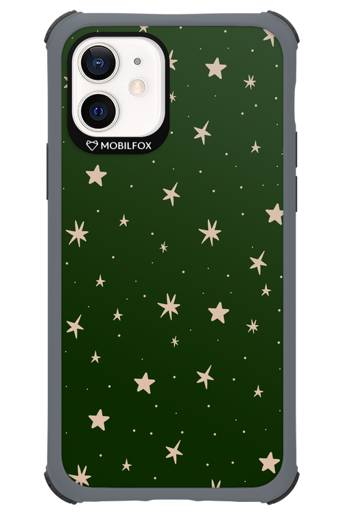 Forest Green Stars - Apple iPhone 12
